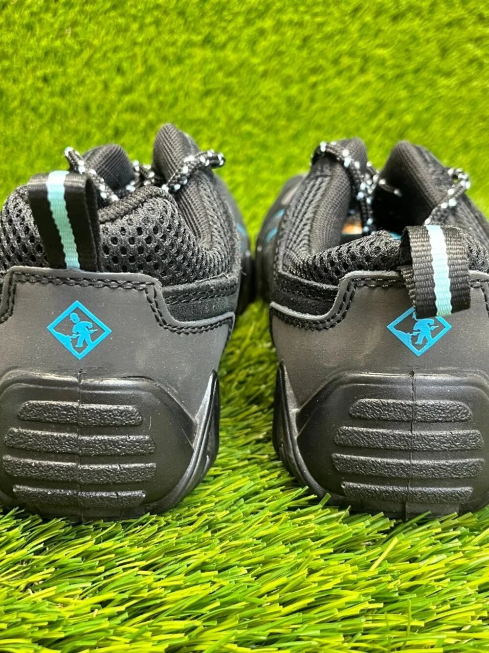 Terra‎ Spider Womens Size 7.5 Black Gray Outdoor Composite Toe Safety Work Shoes